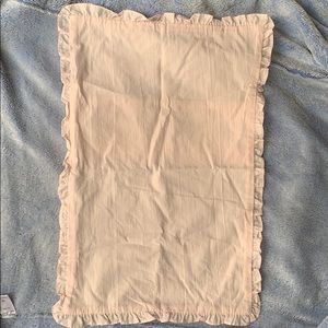 Pink baby pillow case,restoration hardware baby